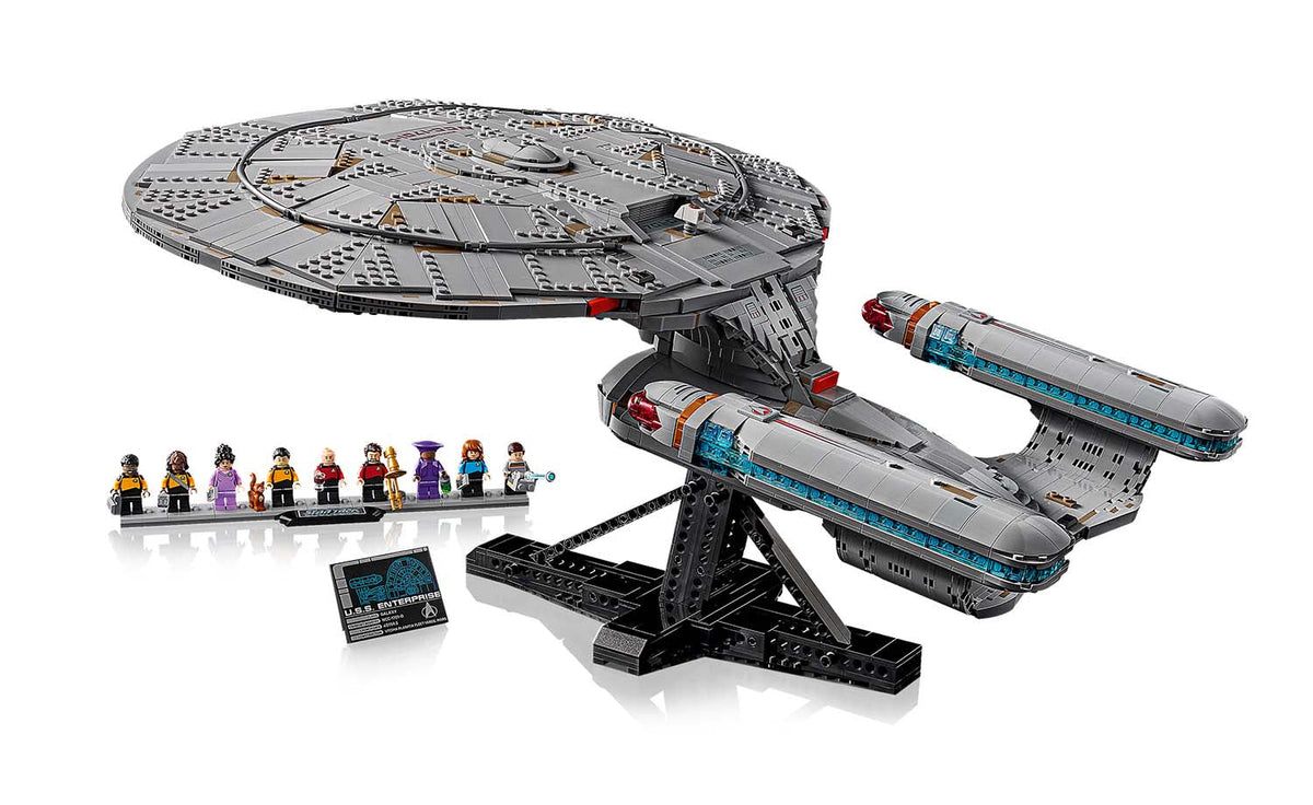 LEGO Icons Star Trek: U.S.S. Enterprise NCC-1701-D Building Set - 10356