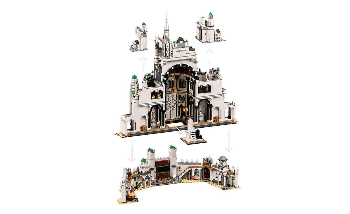 LEGO Icons The Lord of the Rings: Minas Tirith Building Set - 11377