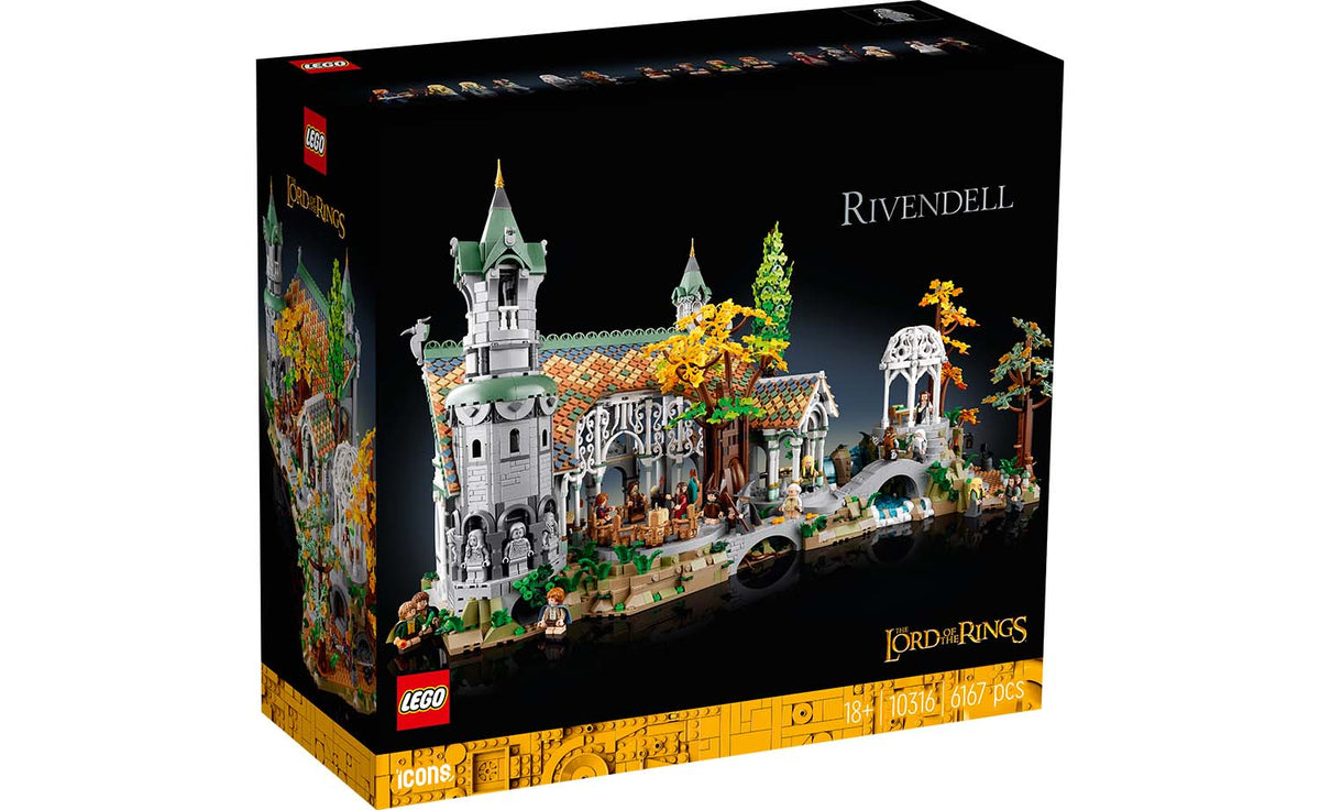 LEGO Icons The Lord of the Rings: RIVENDELL Building Set - 10316