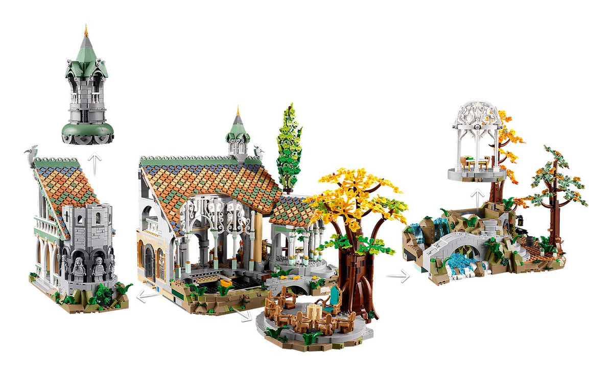 LEGO Icons The Lord of the Rings: RIVENDELL Building Set - 10316