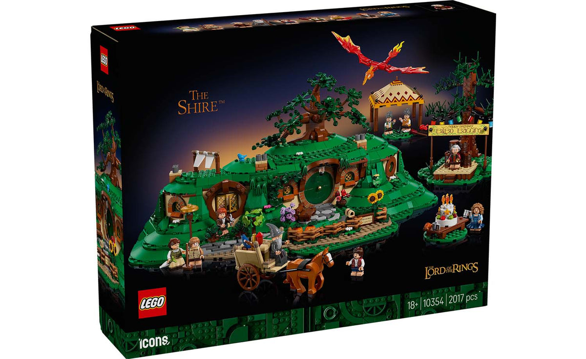LEGO Icons The Lord of the Rings: The Shire Building Set - 10354