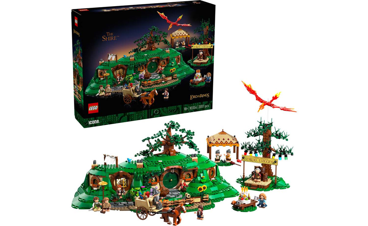 LEGO Icons The Lord of the Rings: The Shire Building Set - 10354