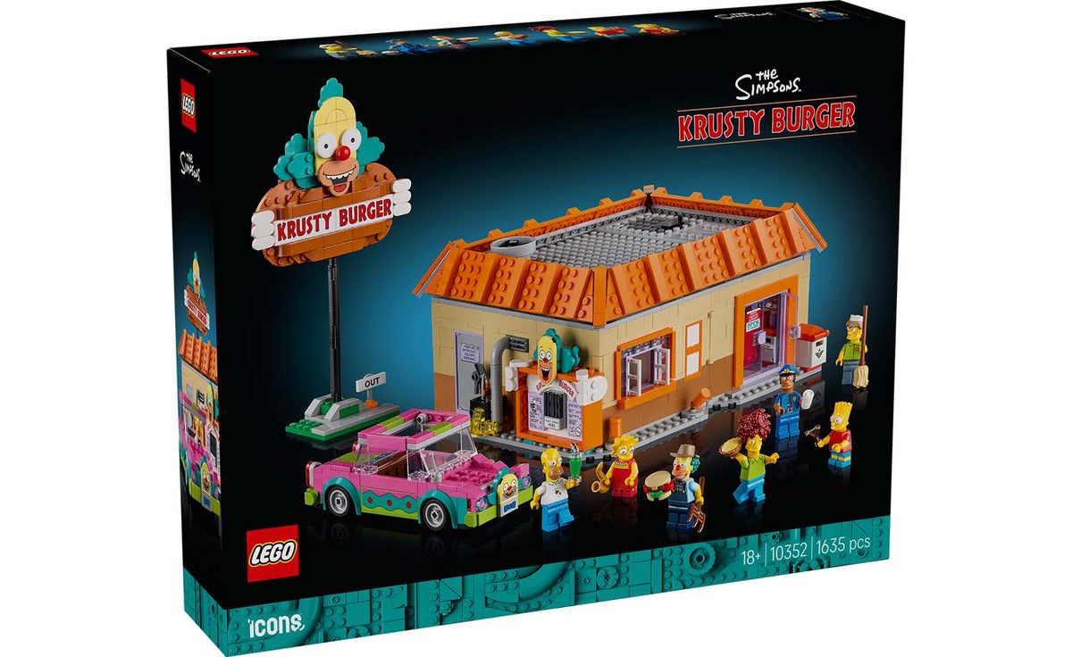 LEGO Icons The Simpsons: Krusty Burger Building Set - 10352