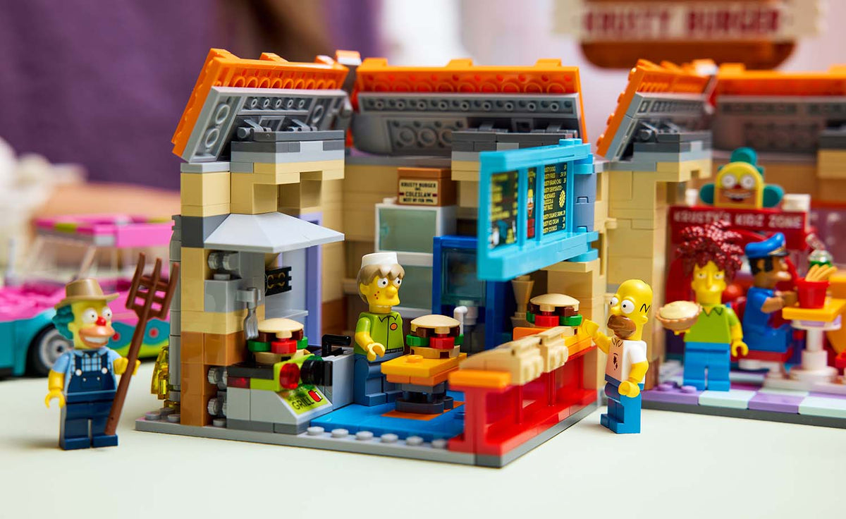 LEGO Icons The Simpsons: Krusty Burger Building Set - 10352