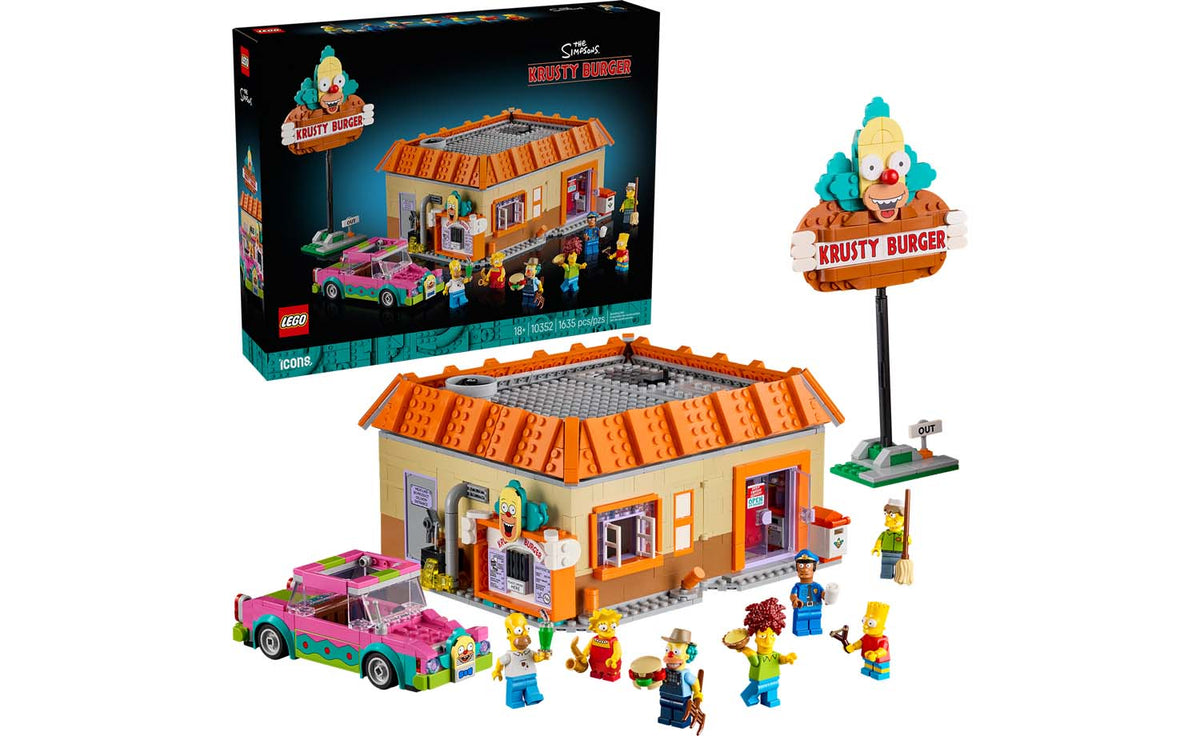 LEGO Icons The Simpsons: Krusty Burger Building Set - 10352