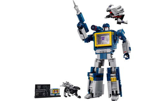 LEGO Icons Transformers: Soundwave Building Set - 10358