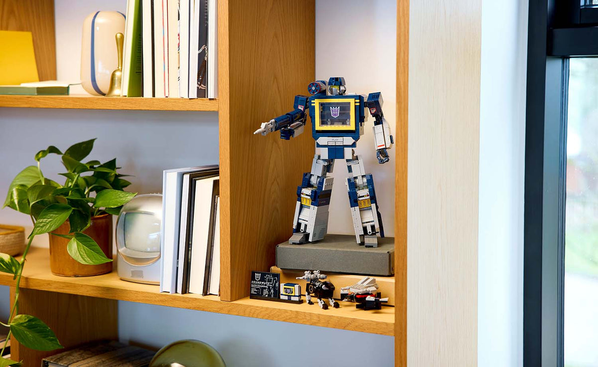 LEGO Icons Transformers: Soundwave Building Set - 10358