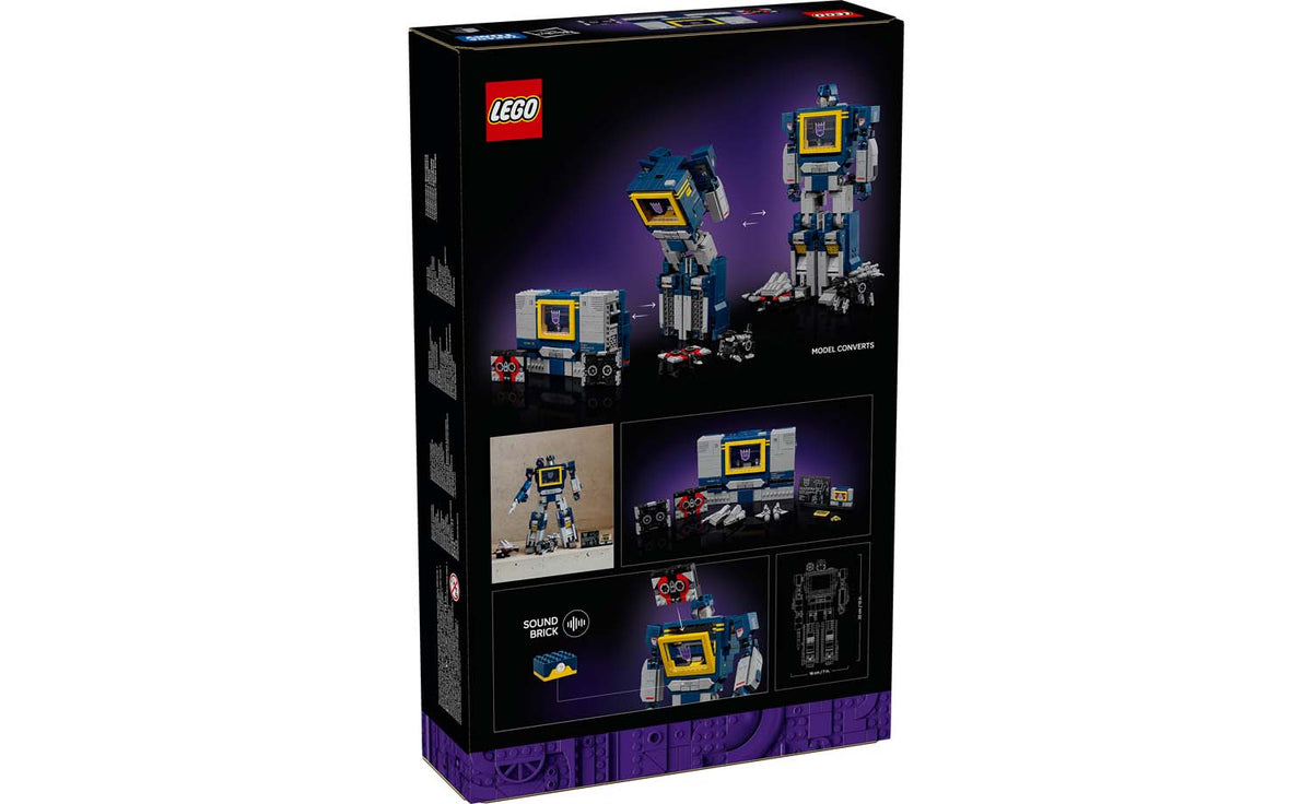 LEGO Icons Transformers: Soundwave Building Set - 10358