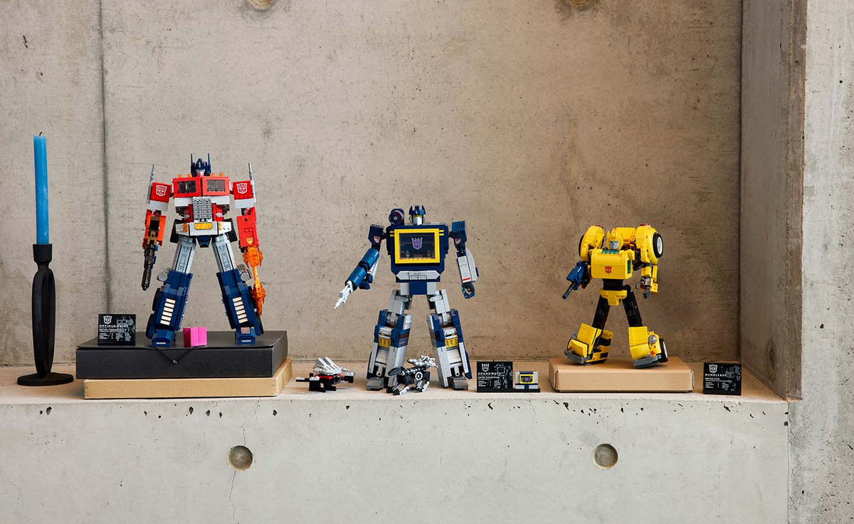 LEGO Icons Transformers: Soundwave Building Set - 10358
