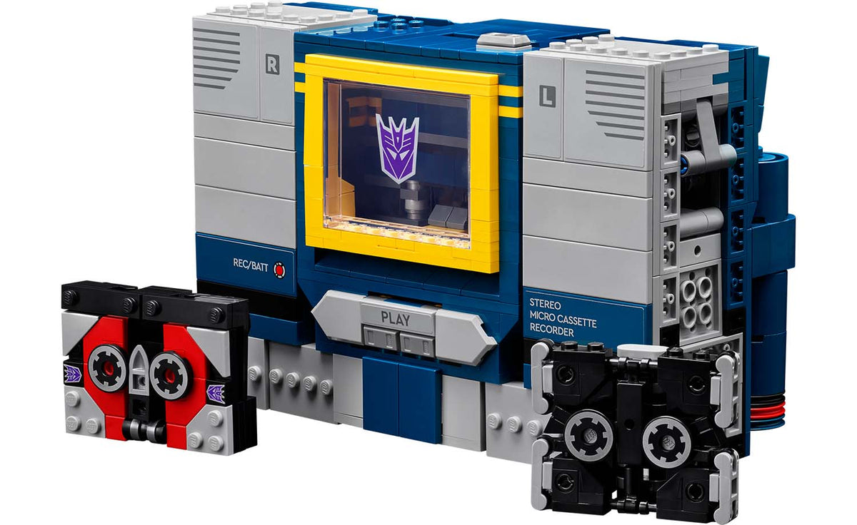 LEGO Icons Transformers: Soundwave Building Set - 10358