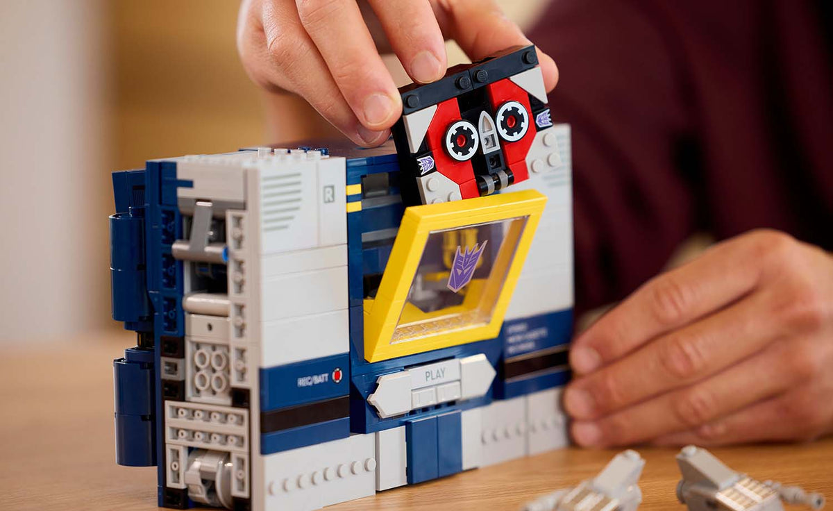 LEGO Icons Transformers: Soundwave Building Set - 10358