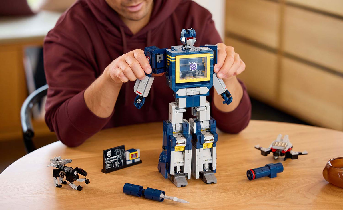 LEGO Icons Transformers: Soundwave Building Set - 10358