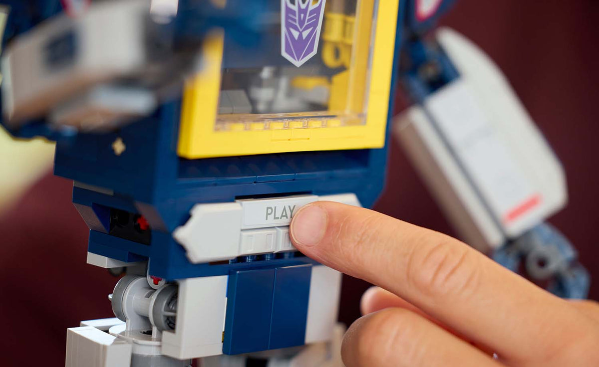 LEGO Icons Transformers: Soundwave Building Set - 10358