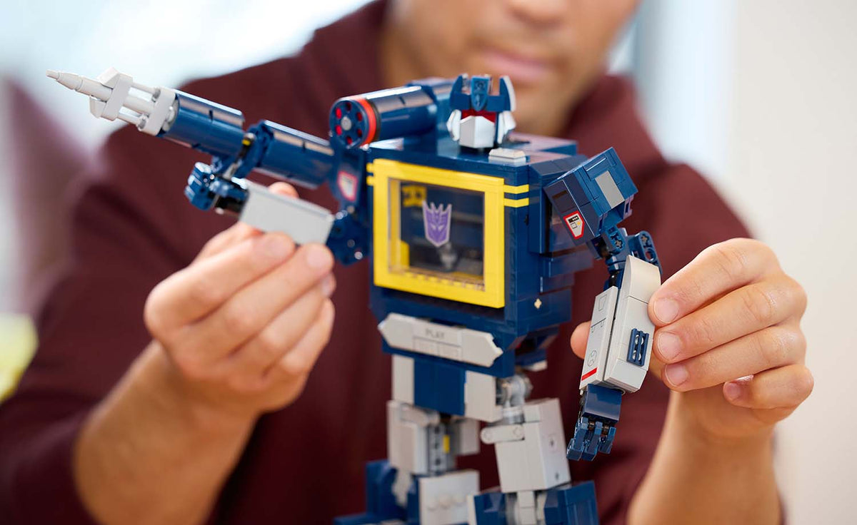 LEGO Icons Transformers: Soundwave Building Set - 10358