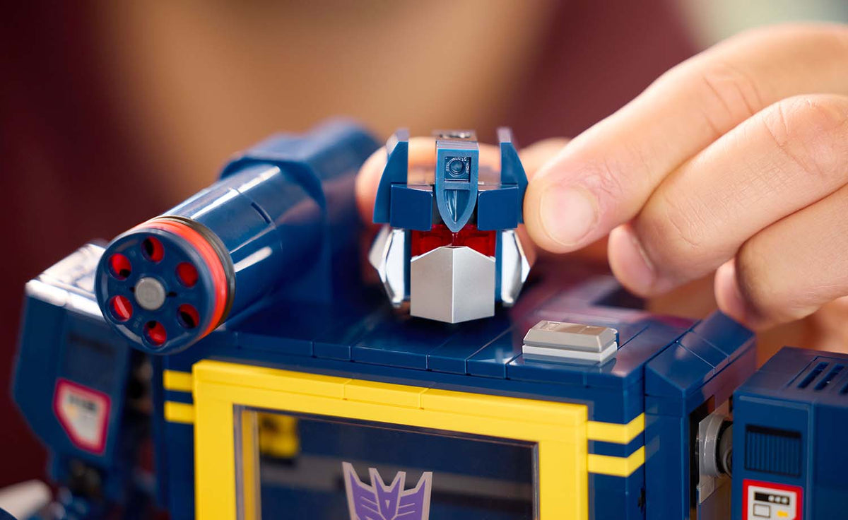 LEGO Icons Transformers: Soundwave Building Set - 10358
