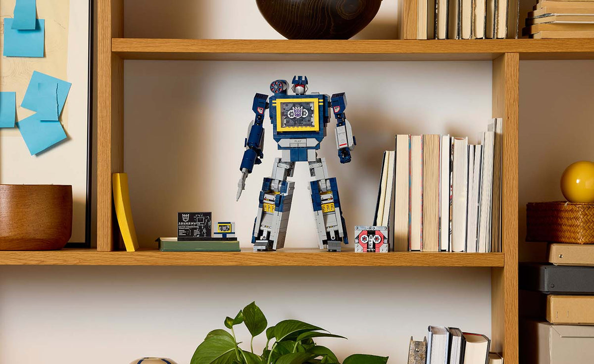 LEGO Icons Transformers: Soundwave Building Set - 10358