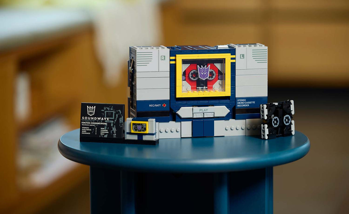 LEGO Icons Transformers: Soundwave Building Set - 10358