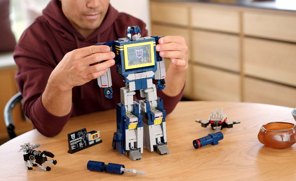 LEGO Icons Transformers: Soundwave Building Set - 10358