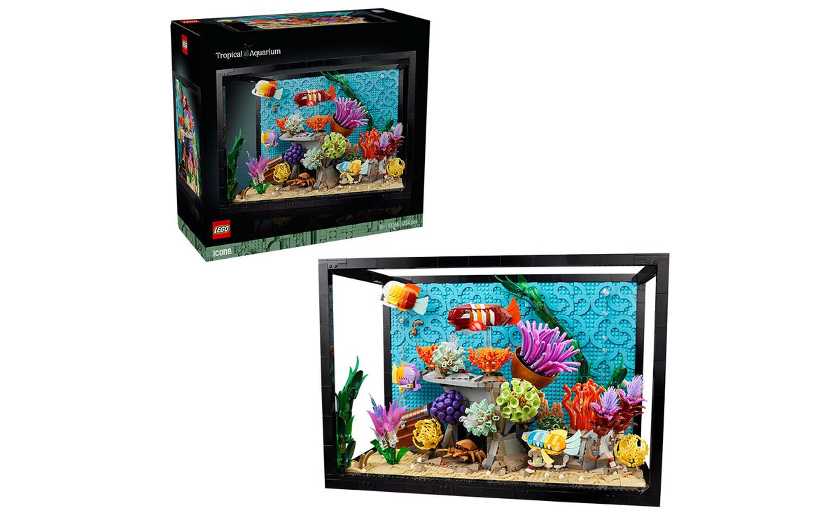 LEGO Icons Tropical Aquarium Building Set - 10366