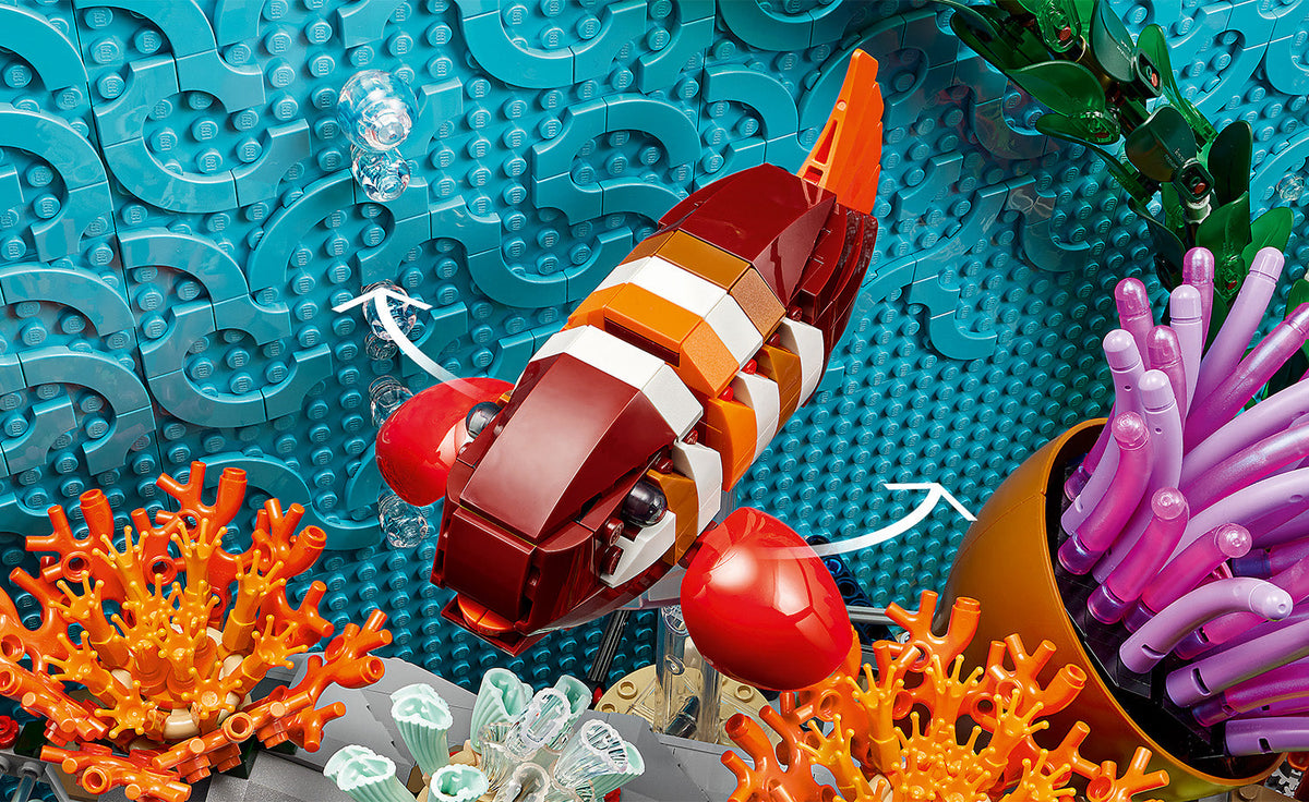 LEGO Icons Tropical Aquarium Building Set - 10366