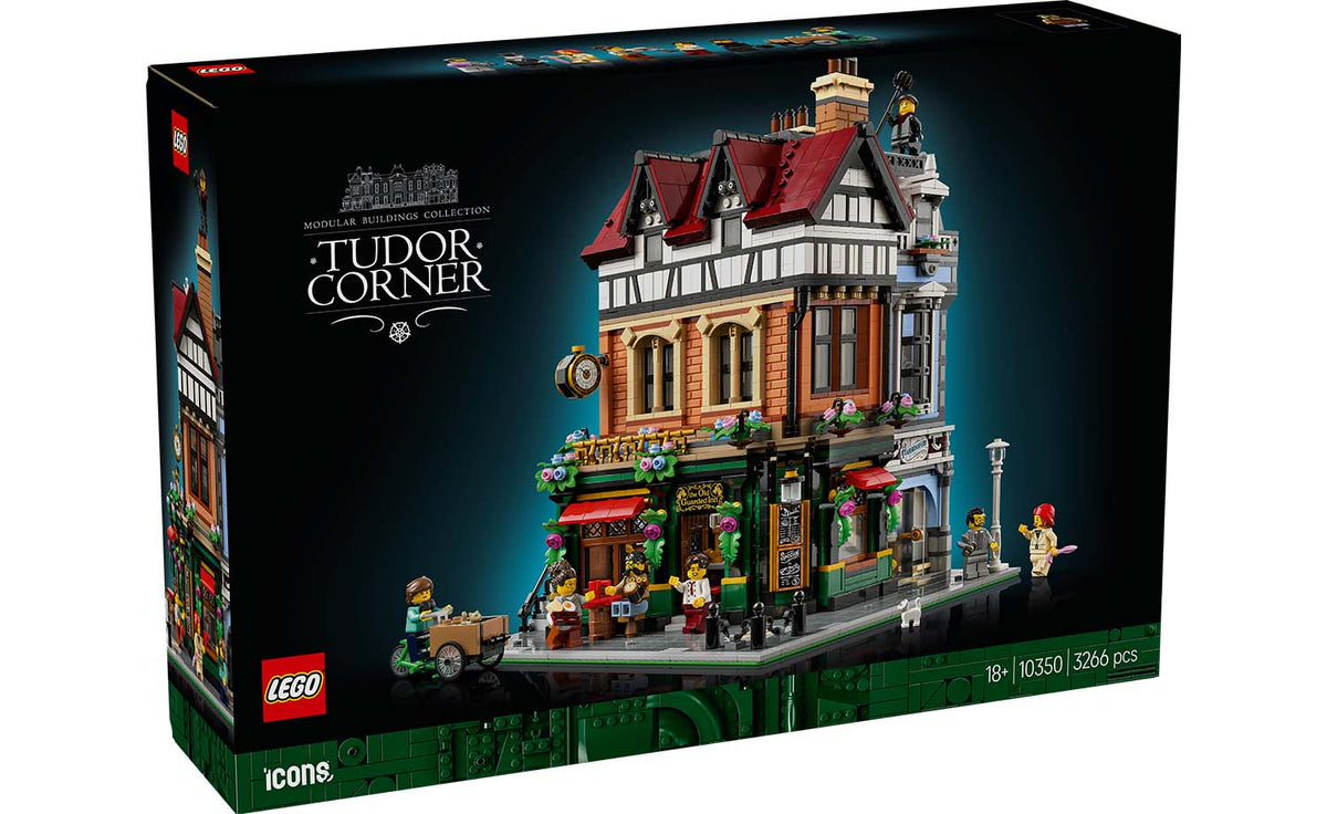 LEGO Icons Tudor Corner Building Set - 10350