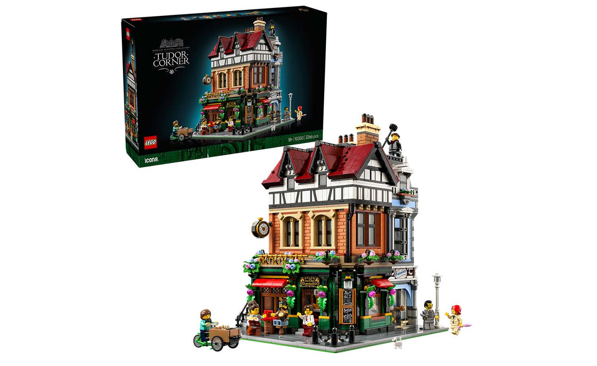 LEGO Icons Tudor Corner Building Set - 10350