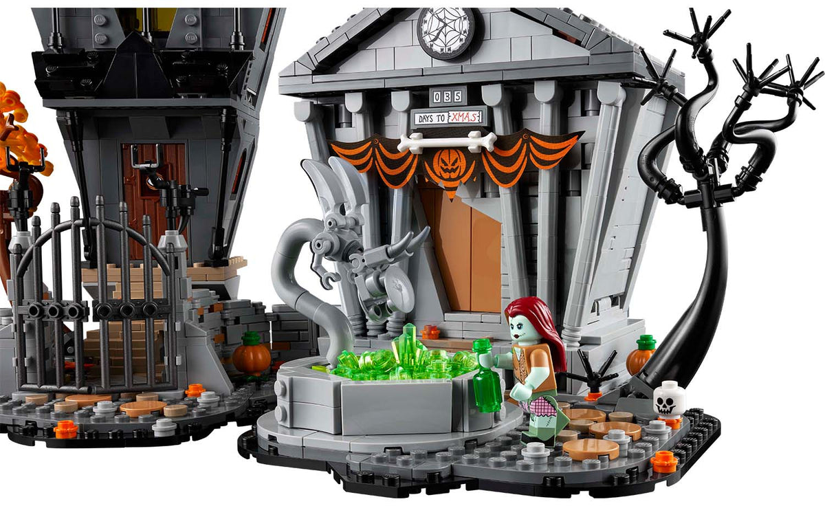 LEGO Ideas Disney Tim Burton's The Nightmare Before Christmas Building Set - 21351