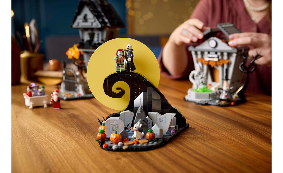 LEGO Ideas Disney Tim Burton's The Nightmare Before Christmas Building Set - 21351