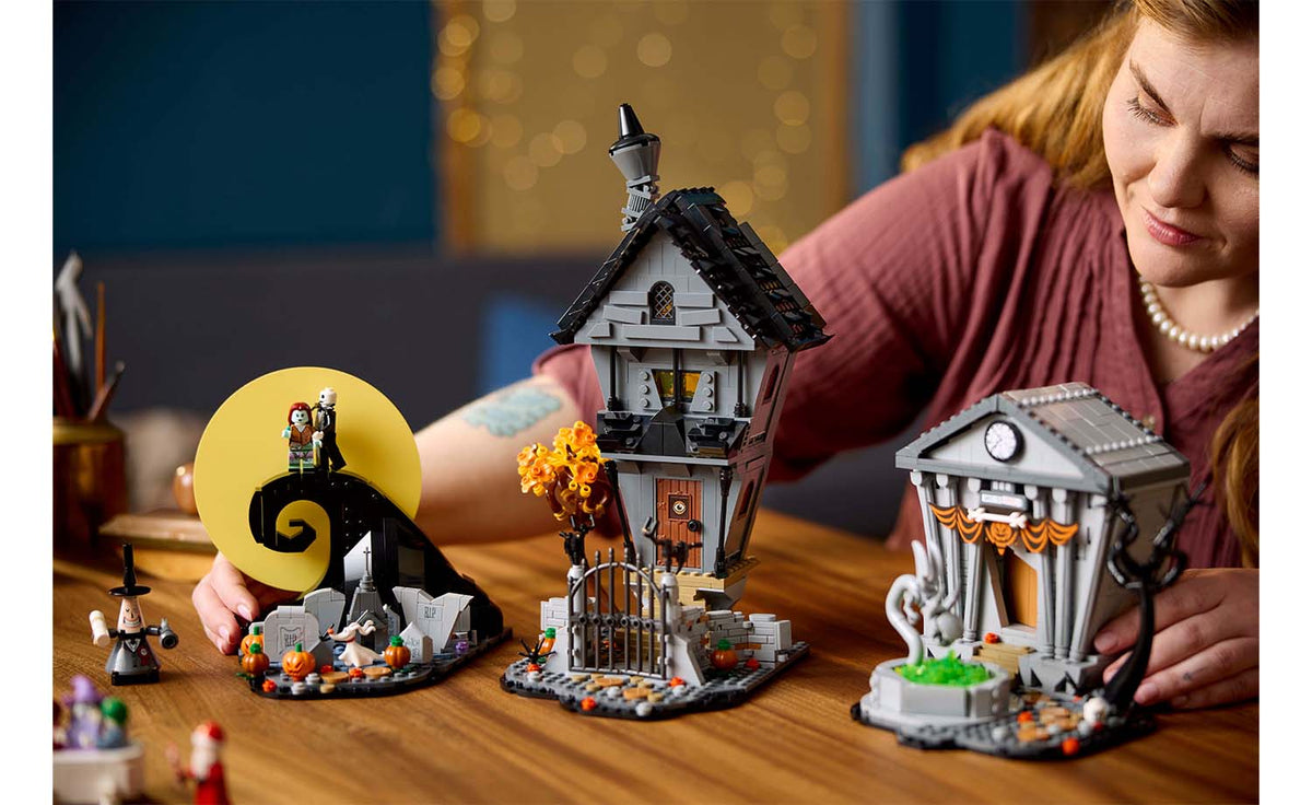 LEGO Ideas Disney Tim Burton's The Nightmare Before Christmas Building Set - 21351