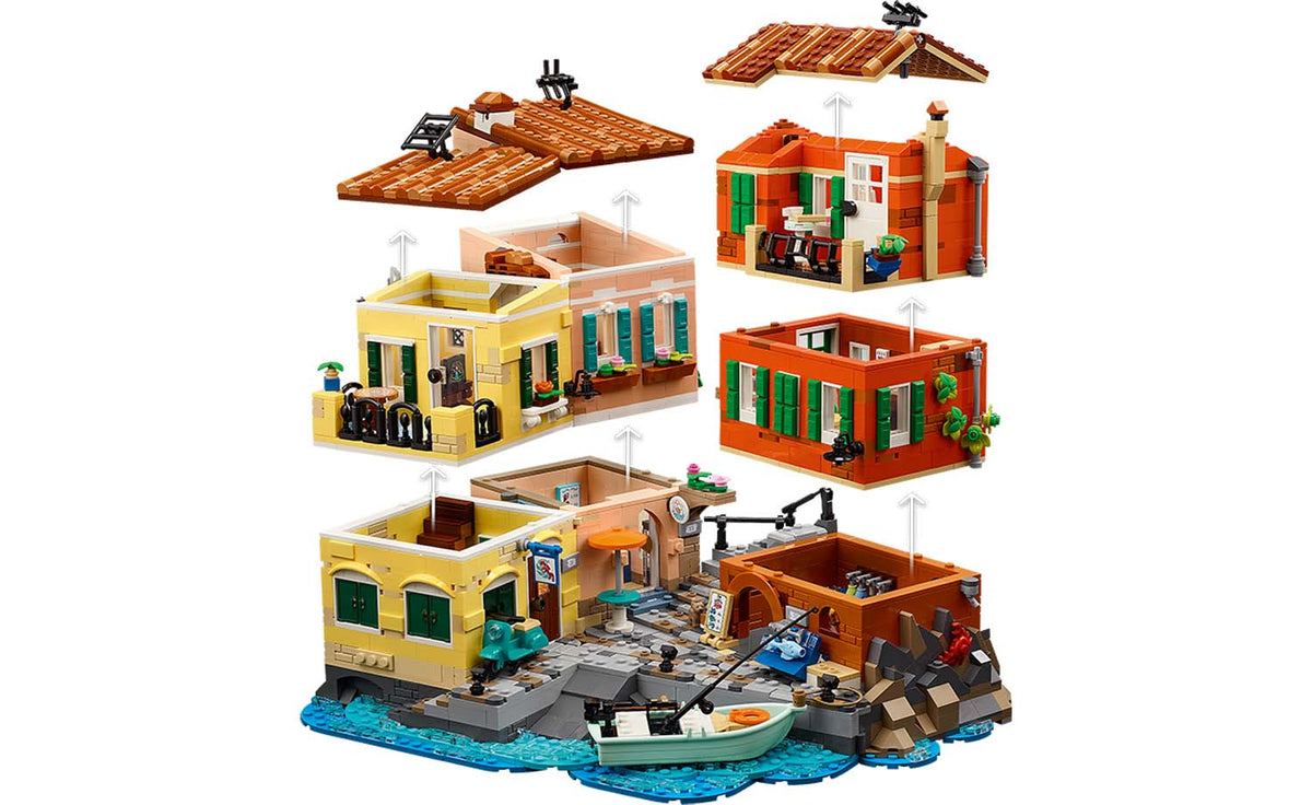 LEGO Ideas Italian Riviera Display Model - Set 21359