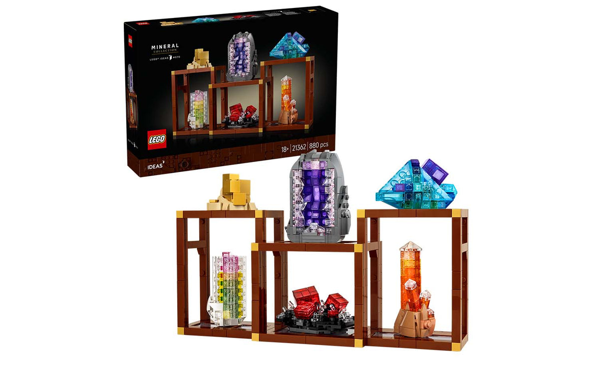 LEGO Ideas Mineral Collection Display Model - Set 21362