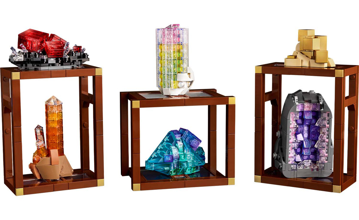 LEGO Ideas Mineral Collection Display Model - Set 21362
