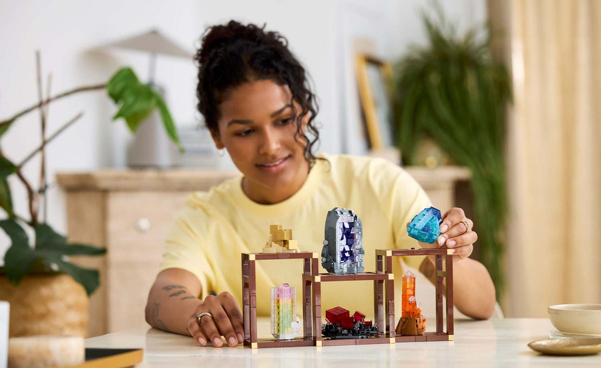 LEGO Ideas Mineral Collection Display Model - Set 21362