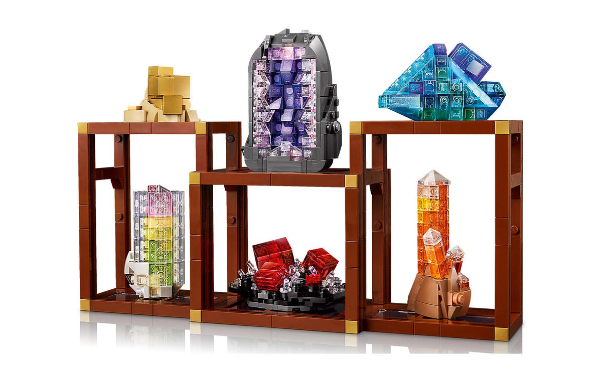 LEGO Ideas Mineral Collection Display Model - Set 21362