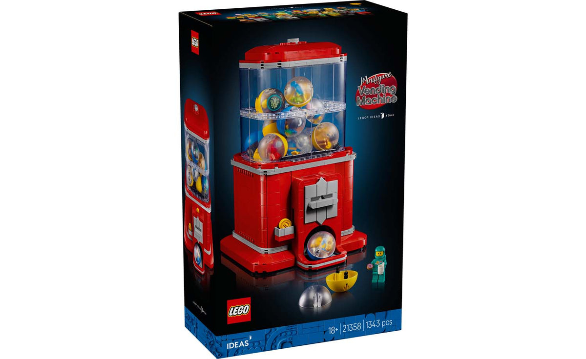 LEGO Ideas Minifigure Vending Machine Display Model - Set 21358