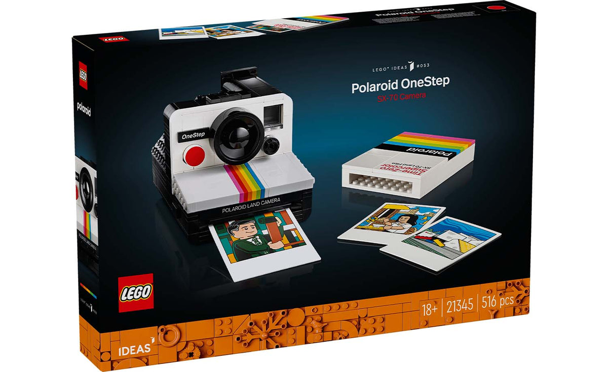 LEGO Ideas Polaroid OneStep SX-70 Camera Building Set - 21345