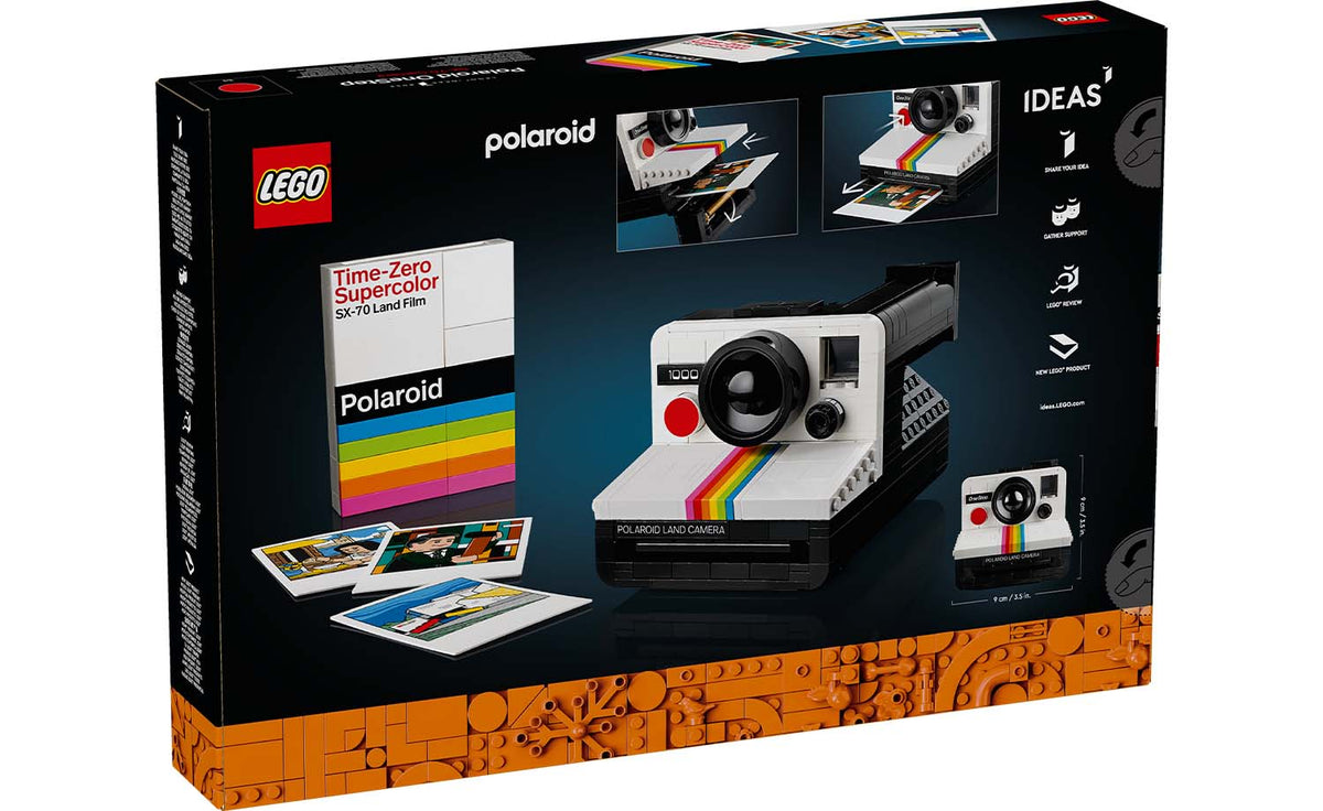 LEGO Ideas Polaroid OneStep SX-70 Camera Building Set - 21345