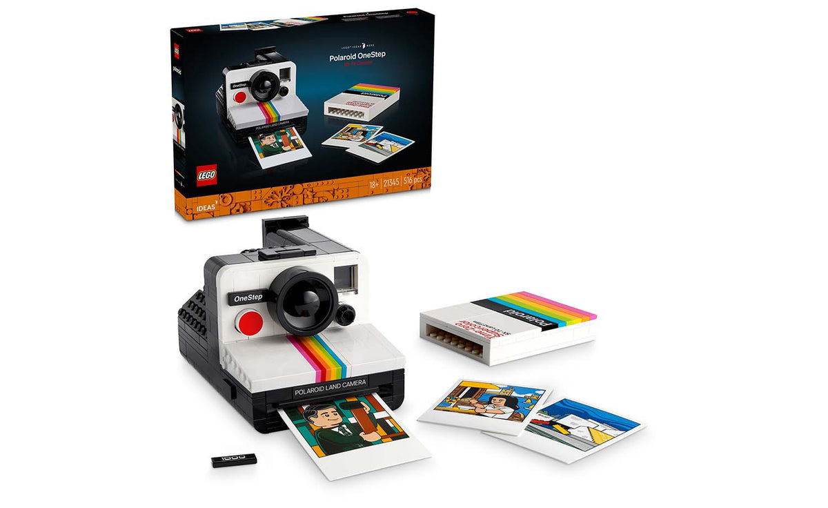 LEGO Ideas Polaroid OneStep SX-70 Camera Building Set - 21345