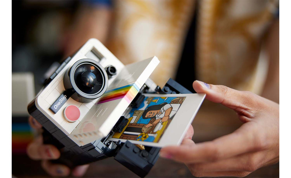 LEGO Ideas Polaroid OneStep SX-70 Camera Building Set - 21345