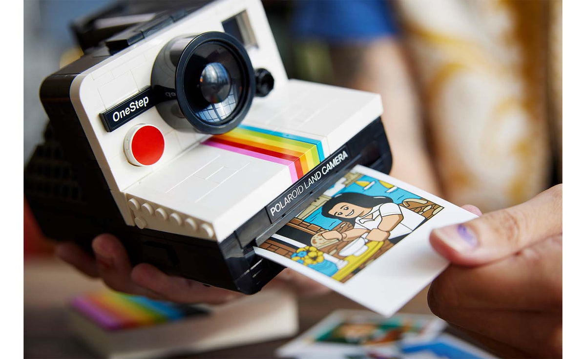 LEGO Ideas Polaroid OneStep SX-70 Camera Building Set - 21345