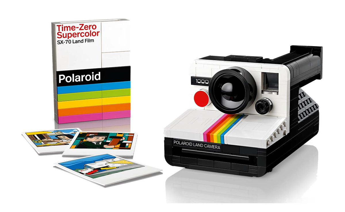 LEGO Ideas Polaroid OneStep SX-70 Camera Building Set - 21345