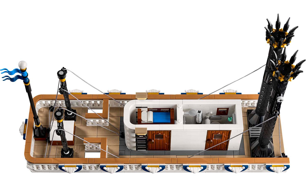 LEGO Ideas River Steamboat Display Model - Set 21356