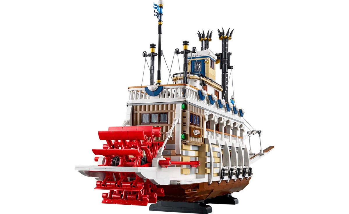 LEGO Ideas River Steamboat Display Model - Set 21356