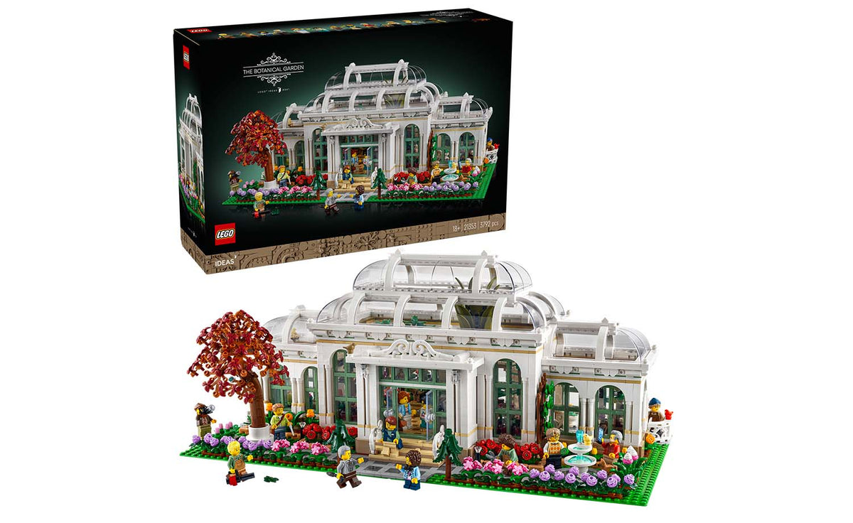 LEGO Ideas The Botanical Garden Display Model - Set 21353