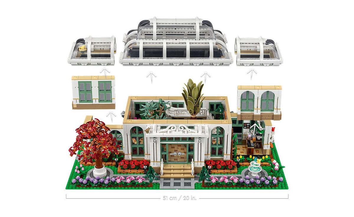 LEGO Ideas The Botanical Garden Display Model - Set 21353