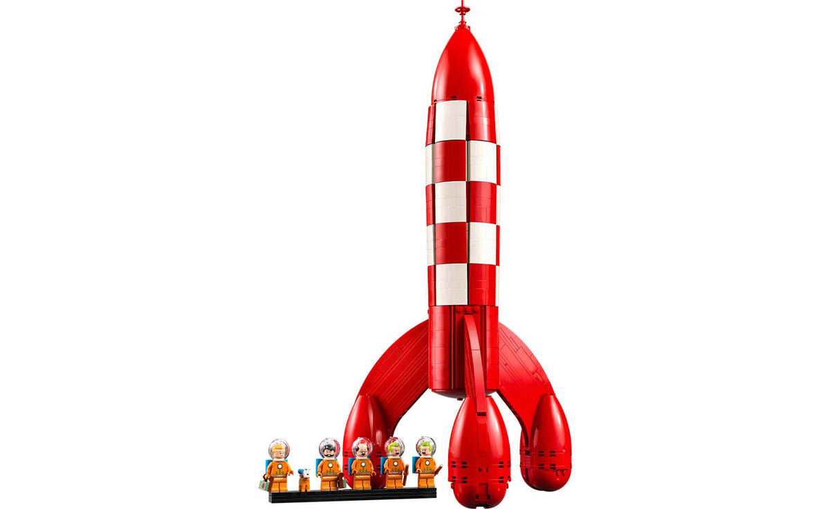LEGO Ideas Tintin Moon Rocket Building Set - 21367