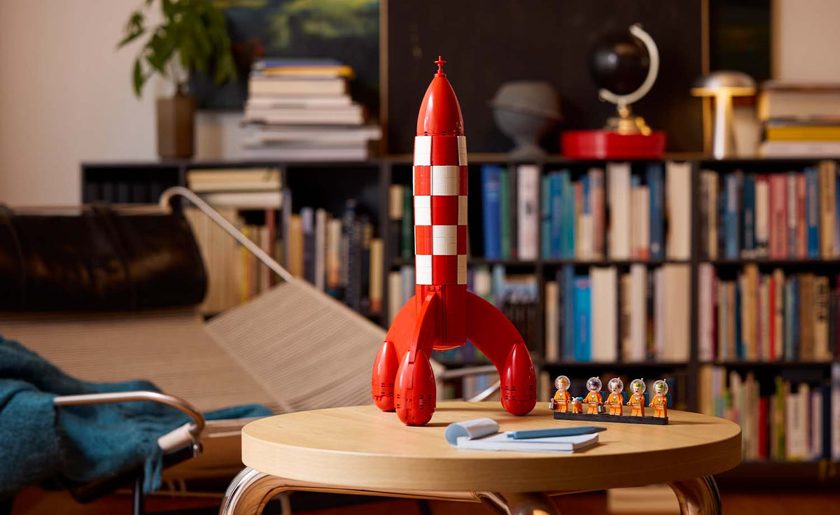LEGO Ideas Tintin Moon Rocket Building Set - 21367
