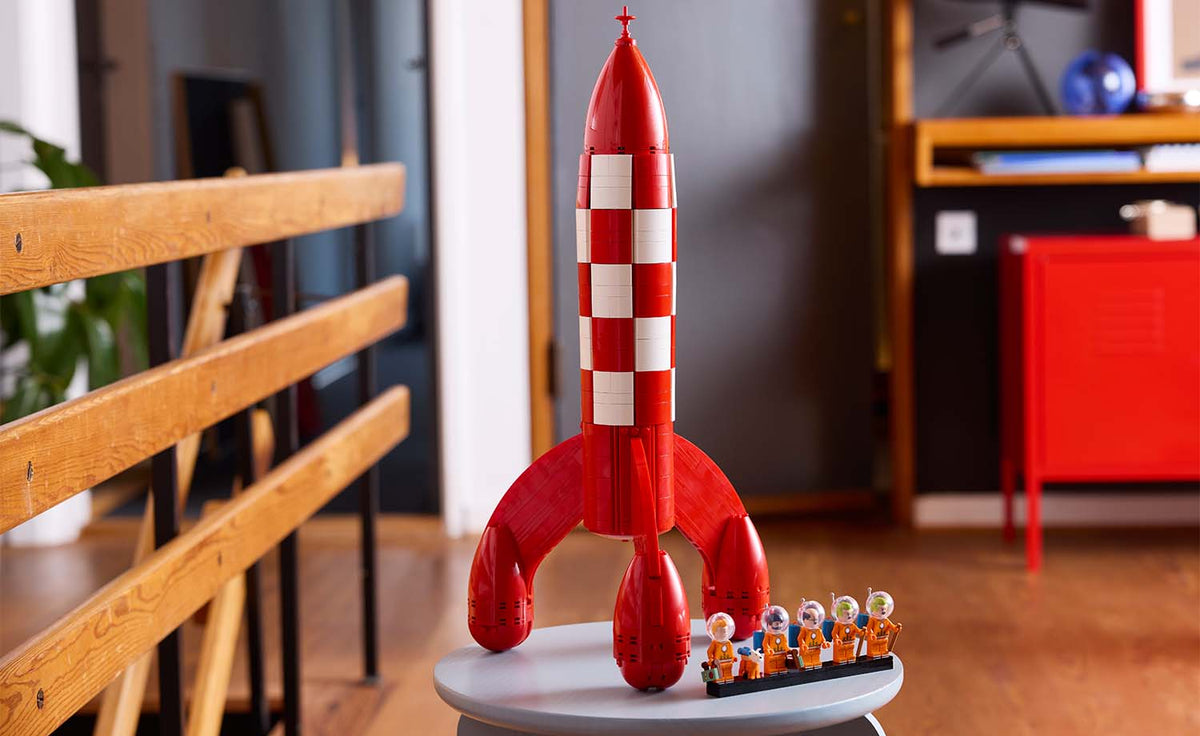 LEGO Ideas Tintin Moon Rocket Building Set - 21367