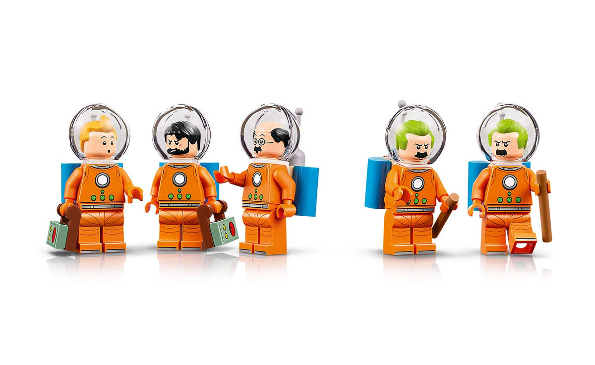 LEGO Ideas Tintin Moon Rocket Building Set - 21367