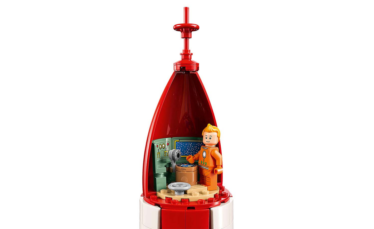 LEGO Ideas Tintin Moon Rocket Building Set - 21367
